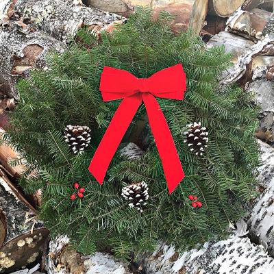 Traditional Small Balsam Wreath - 18 inch